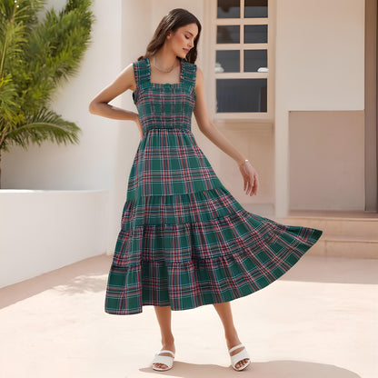 Christmas Women Sleeveless Dress